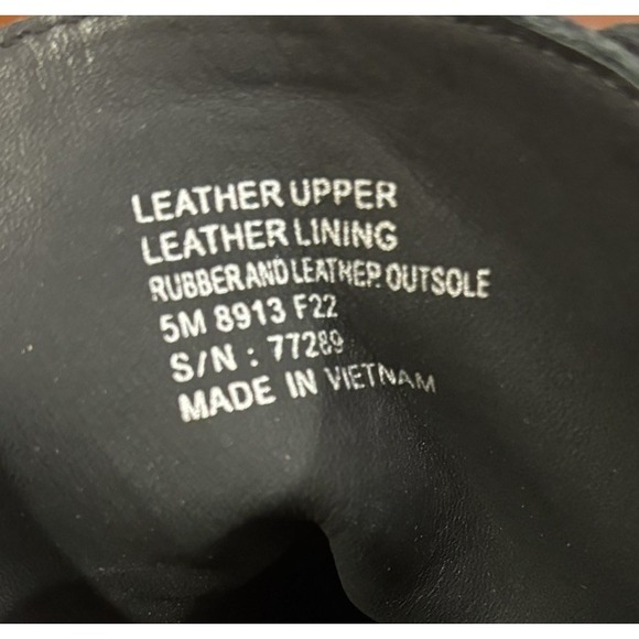 Tory Burch Miller 95mm Lug Sole Bootie Perfect Black Leather‎  Size 5 - Picture 7 of 7